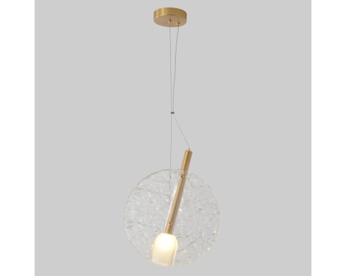 Светильник подвесной Crystal Lux FROZEN SP1 BRASS