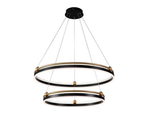 Люстра Crystal Lux FERNANDO SP123W LED  BLACK/GOLD