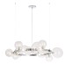 Люстра Crystal Lux AGATA SP15 V2 CHROME/TRANSPARENTE