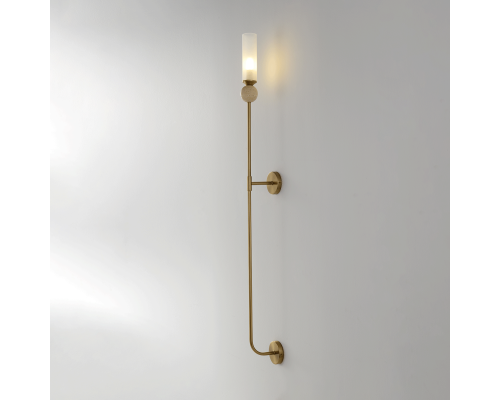 Бра Crystal Lux SIMPLY AP1.2 BRASS