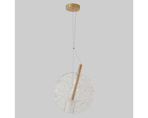 Светильник подвесной Crystal Lux FROZEN SP1 BRASS