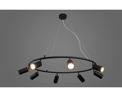 Светильник подвесной Crystal Lux RIVO SP8 BL