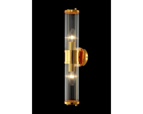 Светильник настенный Crystal Lux SANCHO AP2 GOLD Е14 2*60W Золото