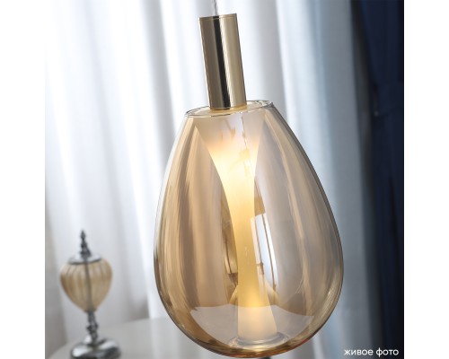 Светильник подвесной Crystal Lux GAUDI SP4W LED AMBER