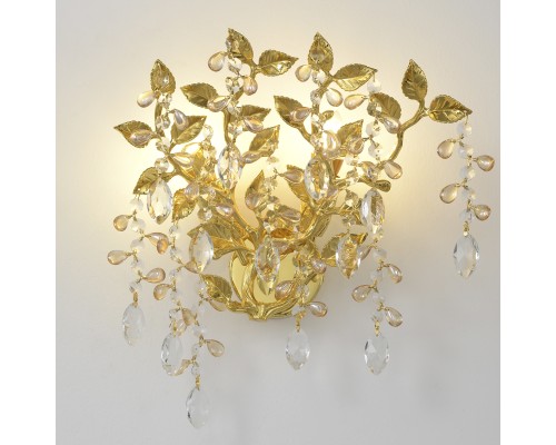Бра Crystal Lux EDEN AP2 GOLD