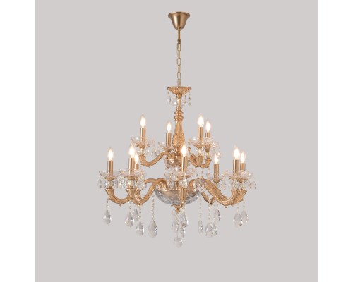 Люстра Crystal Lux ELIZABETH SP8+4 BRASS