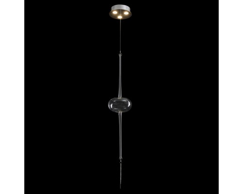 Светильник подвесной Crystal Lux GLASS SP3W LED CHROME