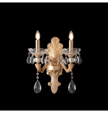 Бра Crystal Lux ELIZABETH AP2 BRASS