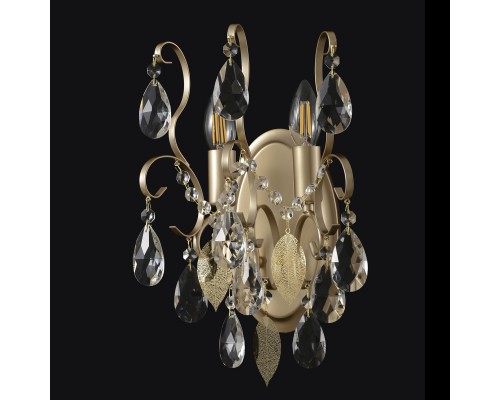 Бра Crystal Lux ESMIRALDA AP2 GOLD