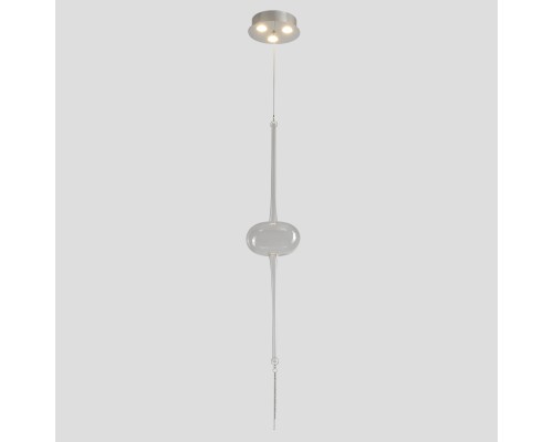 Светильник подвесной Crystal Lux GLASS SP3W LED CHROME