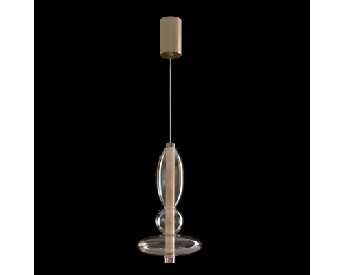 Светильник подвесной Crystal Lux QUASAR SP10W LED AMBER Светильник подвесной Crystal Lux QUASAR SP10W LED AMBER