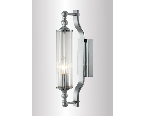 Светильник настенный Crystal Lux TOMAS AP1 CHROME Е14 1*60W Хром