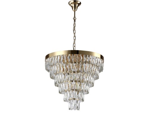 Люстра Crystal Lux ABIGAIL SP-PL15 D620 GOLD/TRANSPARENT