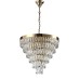 Люстра Crystal Lux ABIGAIL SP-PL15 D620 GOLD/TRANSPARENT