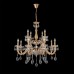 Люстра Crystal Lux ELIZABETH SP8+4 BRASS
