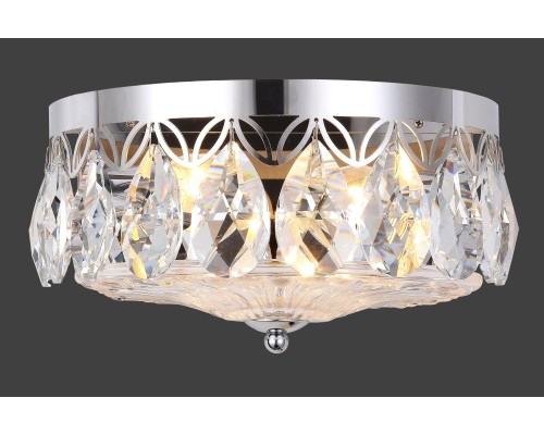 Бра хрустальное Crystal Lux CANARIA AP2 NICKEL E14 2*60W Никель