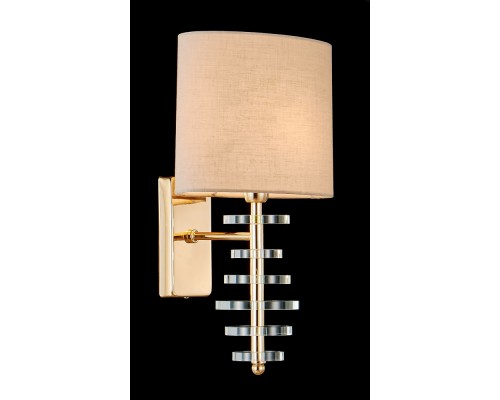 Бра Crystal Lux ARMANDO AP1.2 GOLD E14 1*60W Золотой