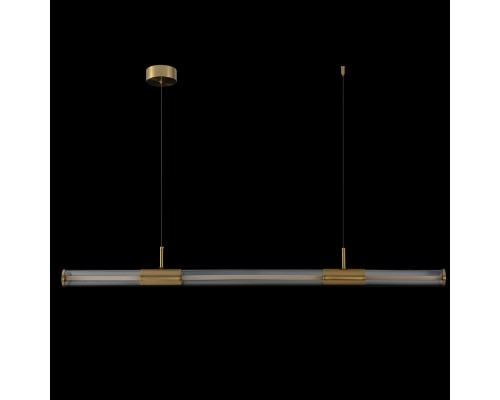 Светильник подвесной Crystal Lux LINEUP SP24W LED BRASS