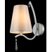 Бра Crystal Lux RENATA AP1 SILVER E14 1*60W Серебряный