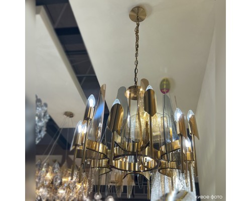 Люстра Crystal Lux CASA SP-PL12 BRASS