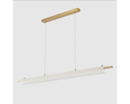 Светильник подвесной Crystal Lux TUNNEL SP40 LED BRASS