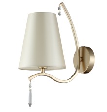 Бра Crystal Lux RENATA AP1 GOLD E14 1*60W Золотой