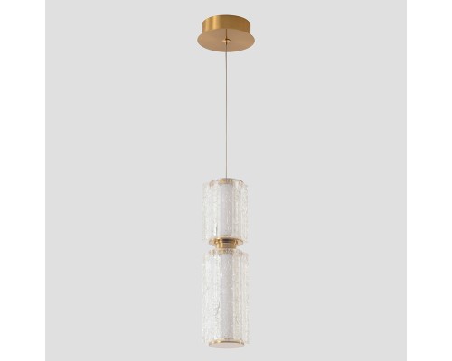 Светильник подвесной Crystal Lux ANTIQUE SP23W LED BRASS