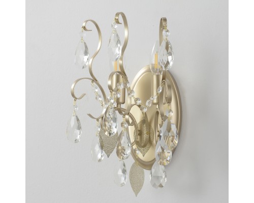 Бра Crystal Lux ESMIRALDA AP2 GOLD