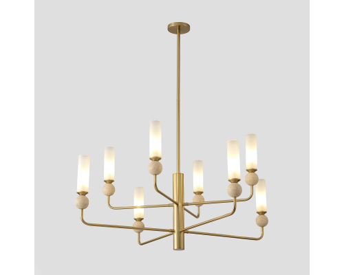 Люстра Crystal Lux SIMPLY SP8 BRASS