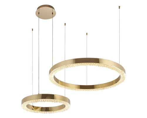 Люстра Crystal Lux SATURN SP90W LED GOLD