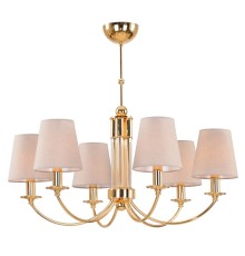 Люстра подвесная Crystal Lux CAMILA SP6 GOLD E14 6*60W Золото