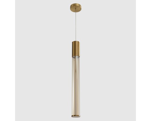 Светильник подвесной Crystal Lux LINEUP SP11W LED BRASS