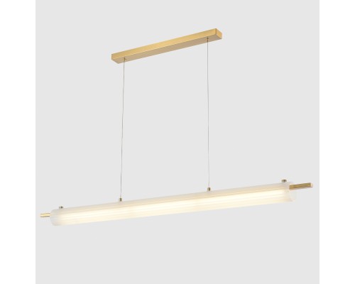 Светильник подвесной Crystal Lux TUNNEL SP40 LED BRASS