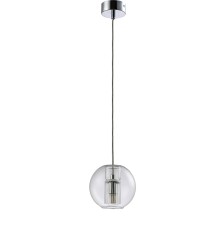 Светильник подвесной Crystal Lux BELEZA SP1 B CHROME G9 1*5W LED хром