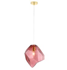 Светильник подвесной Crystal Lux NUESTRO SP1 GOLD/PINK