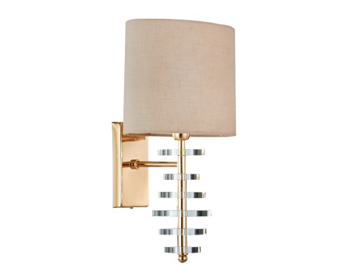 Бра Crystal Lux ARMANDO AP1.2 GOLD E14 1*60W Золотой