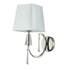 Бра Crystal Lux MARSELA AP1 NICKEL E14 1*60W Никель