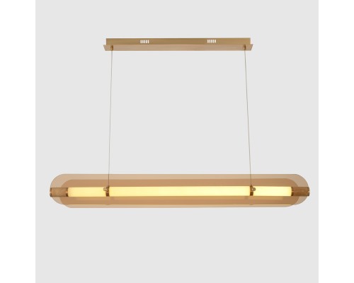 Светильник подвесной Crystal Lux AMARILLO SP70W LED BRASS