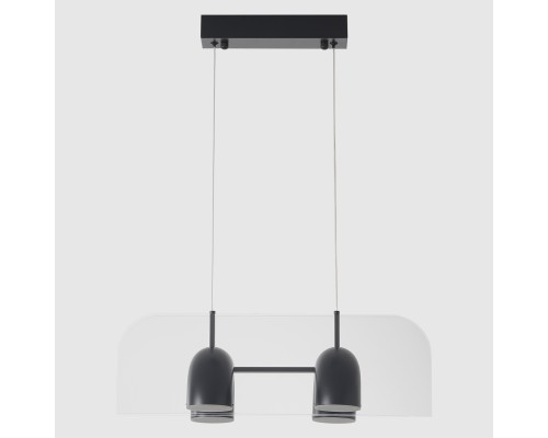 Светильник подвесной Crystal Lux ELEMENT SP24W LED BLACK