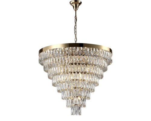 Люстра Crystal Lux ABIGAIL SP22 D820 GOLD/TRANSPARENT