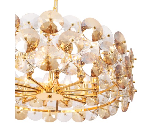 Люстра Crystal Lux CRYSTAL SP12 GOLD