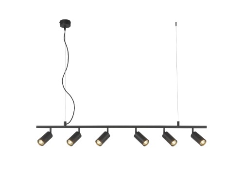 Светильник потолочный Crystal Lux RIVO SP6 L1200 BL