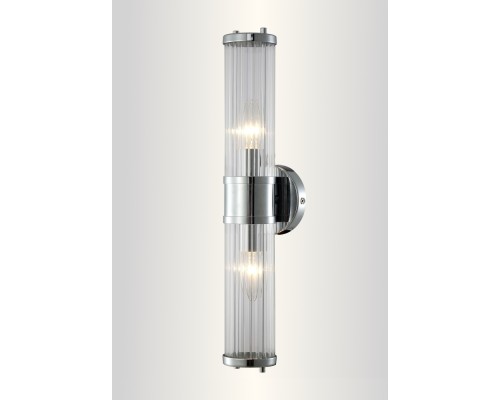 Светильник настенный Crystal Lux SANCHO AP2 CHROME Е14 2*60W Хром