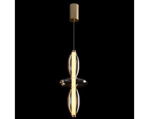 Светильник подвесной Crystal Lux QUASAR SP14W LED AMBER Светильник подвесной Crystal Lux QUASAR SP14W LED AMBER