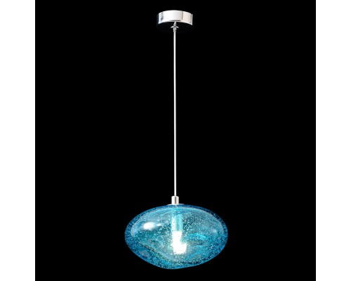 Светильник подвесной Crystal Lux FORMLESS SP1 BLUE