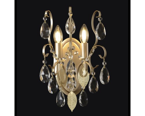 Бра Crystal Lux ESMIRALDA AP2 GOLD