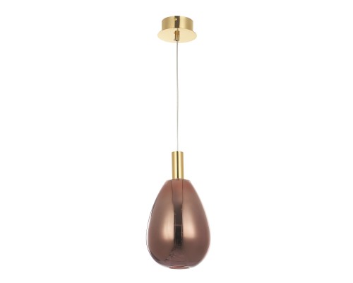 Светильник подвесной Crystal Lux GAUDI SP4W LED COPPER