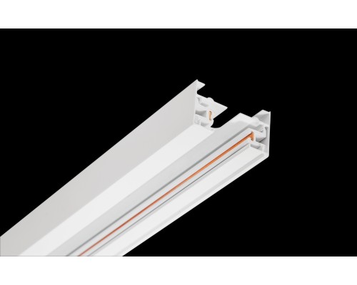 Шинопровод однофазный с питанием и заглушкой Crystal Lux CLT 0.11 01 L3000 WH