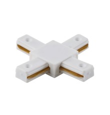Соединитель X-образный (однофазный) Crystal Lux CLT 0.211 04 WH Белый
