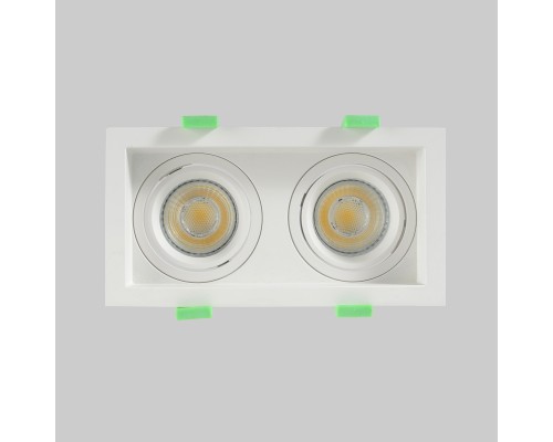 Светильник встроенный Crystal Lux CLT 068C2 WH